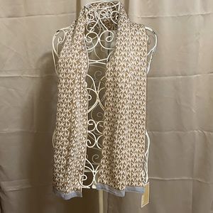 NWT Michael Kors MK Logo Scarf